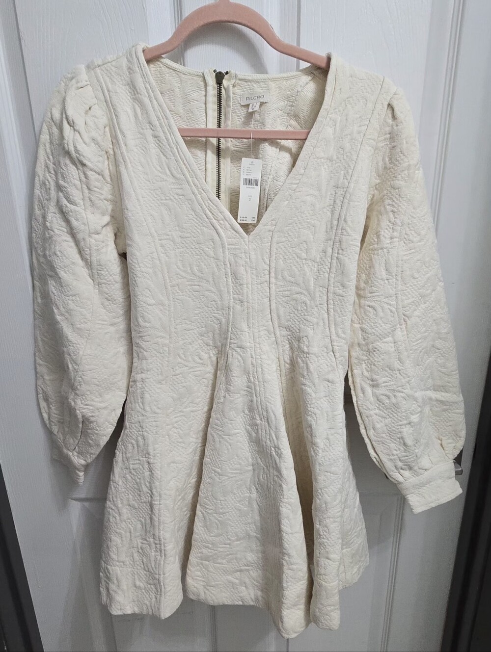 NWT Pilcro Long-Sleeve Dress Sz 2 - Picture 6 of 7